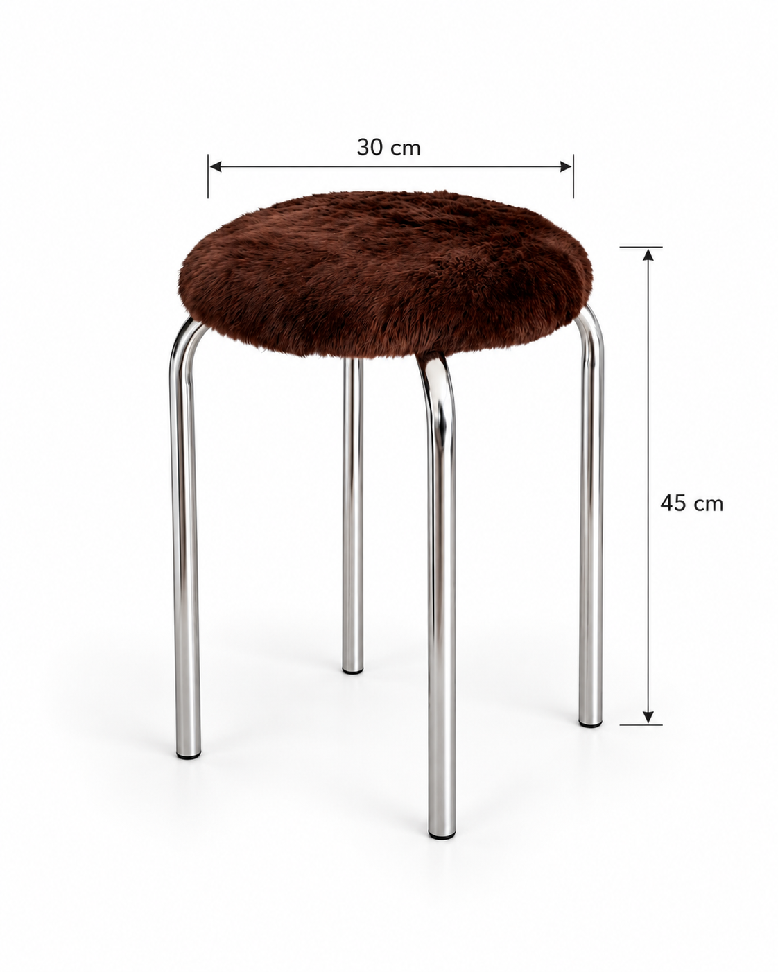 Object no 1: fur stool